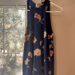 Blue dress